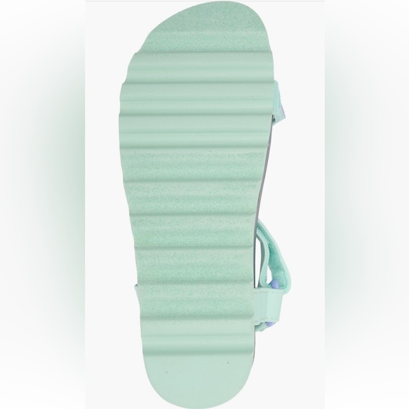 REEF Sanctuary Mint Green Platform Sandals, 9 - Picture 6 of 8